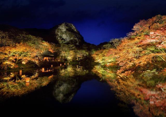 写真：御船山（秋の夜）