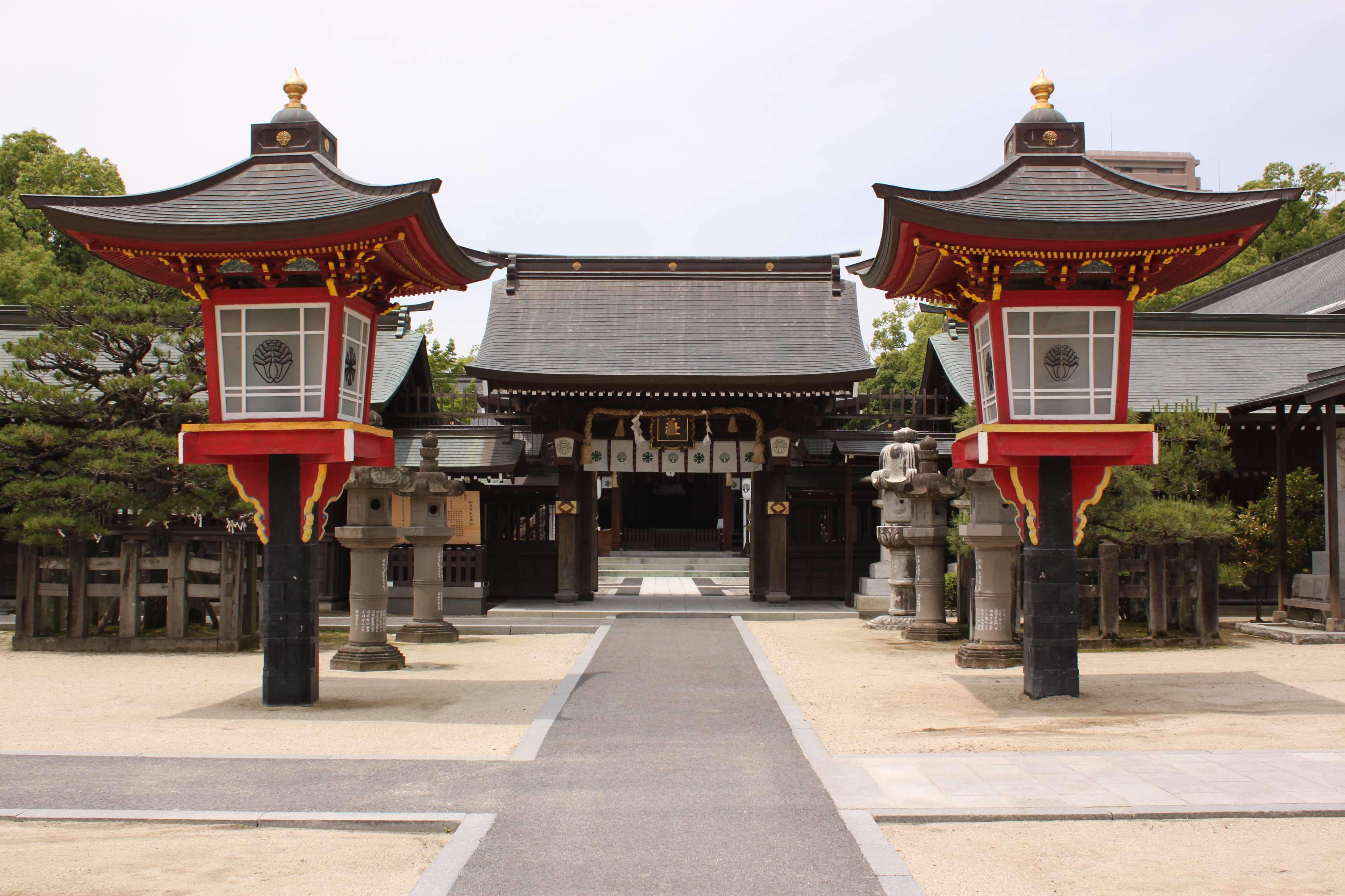 画像:佐嘉神社内・松原神社の写真