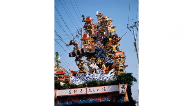 写真：浜崎祇園祭のみこし