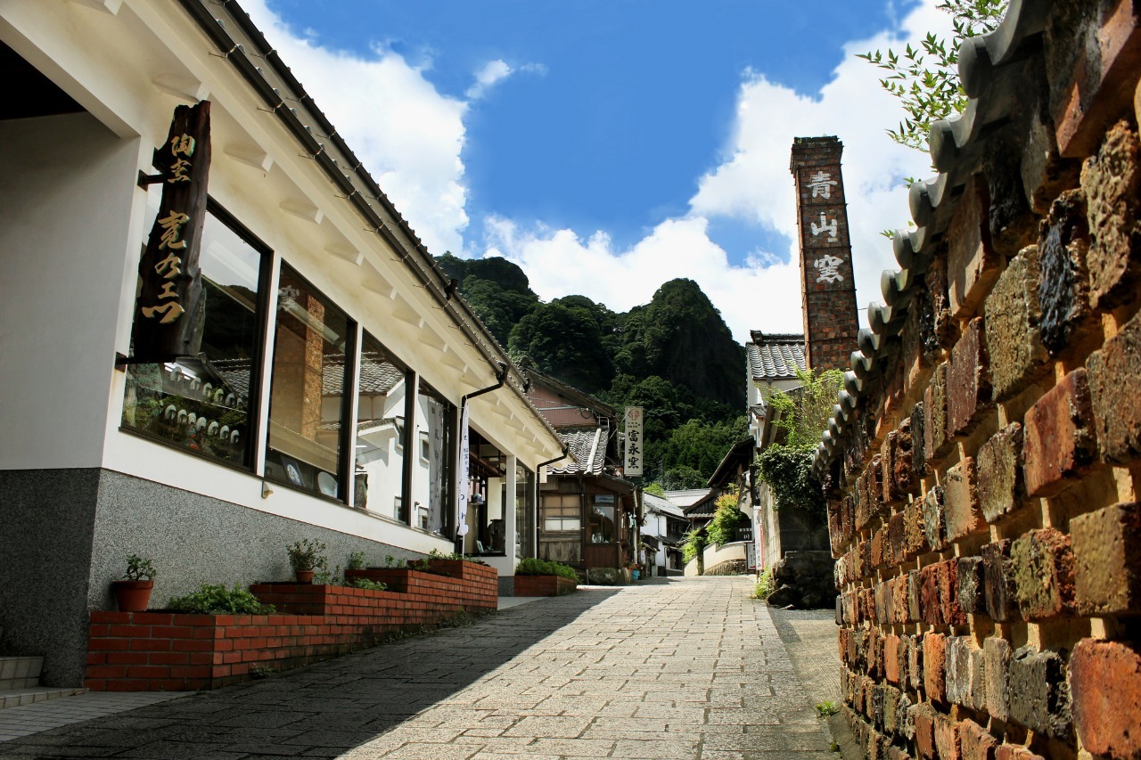 写真：大川内山の街並み