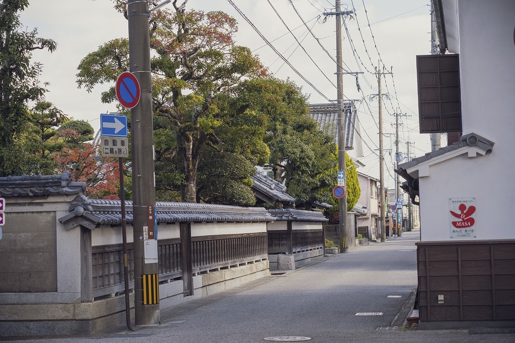 写真：長崎街道の様子