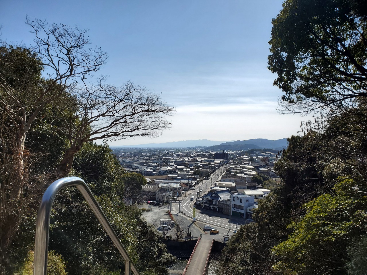 写真：須賀神社からの街並み