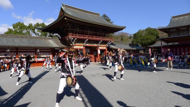 写真：祐徳稲荷神社初午祭の様子