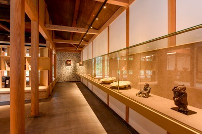 写真：御茶盌窯記念館の内観