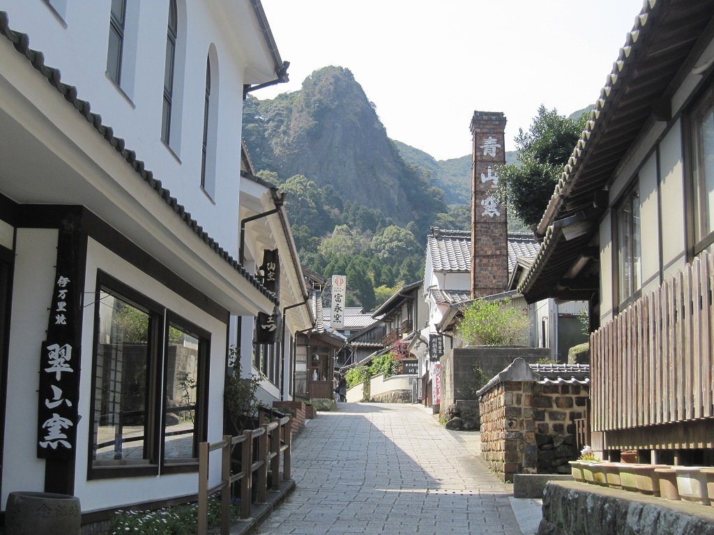 写真：大川内山の街並みの風景