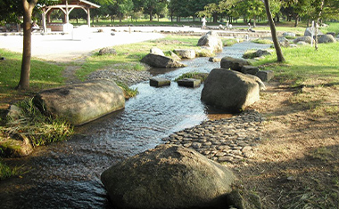 多布施川河畔公園の画像